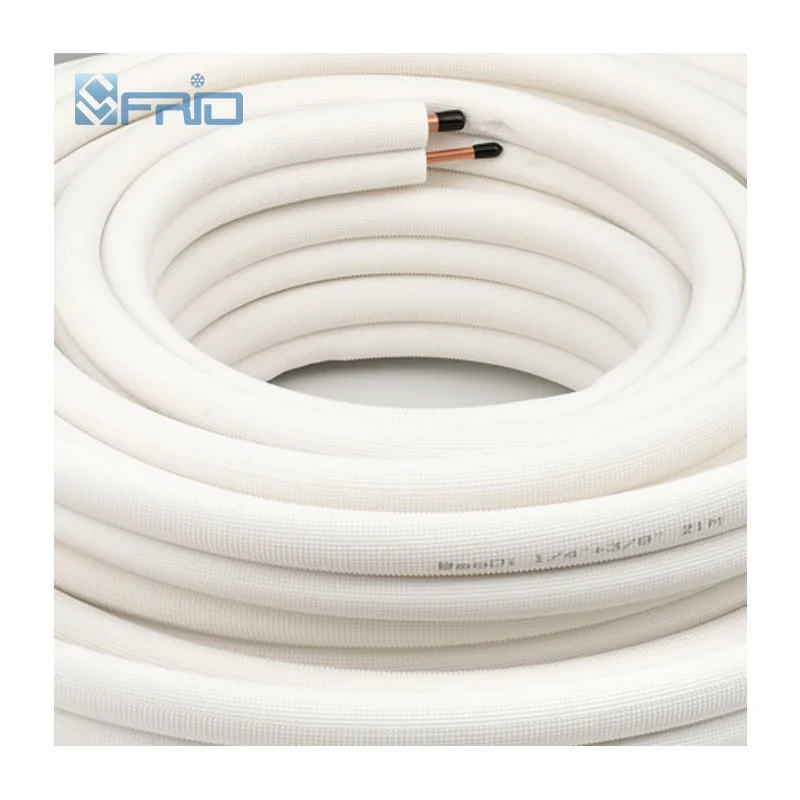 Scottfrio Hot Sale Air Conditioner Copper Pipe Pancake Coil Tubes Ac Air Conditioning Pancake Pair Colis Insulated Copper Tube