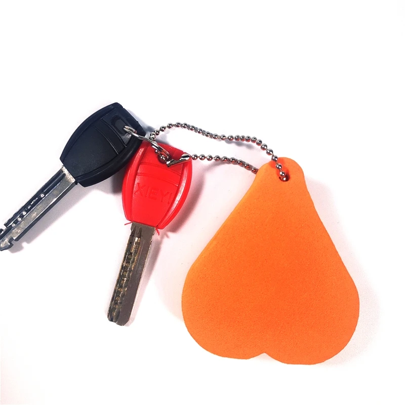 China factory New Products Keyring Wholesale Cheap Eva Foam Floatable Plastic Custom foam keychain eva keyring eva keychain