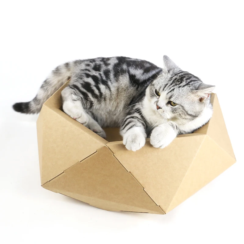 Кошачья игрушка для кошек, Когтеточка из гофрированного картона для котят, Когтеточка для котят, скребок для когтей