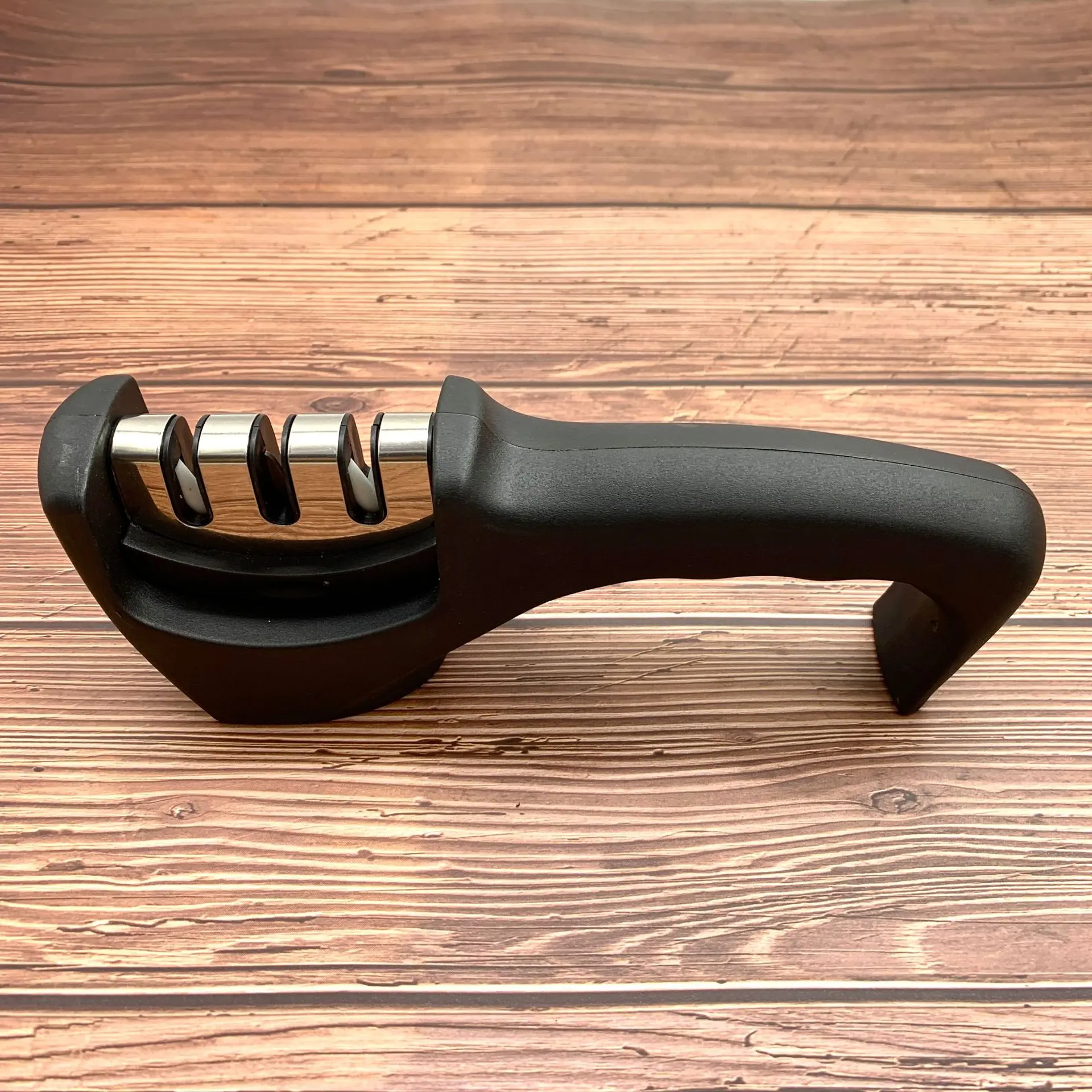 Professional Kitchen Knife Accessory Sharpening Tool 3-Stage Tungsten Diamond Best Knife Sharpener