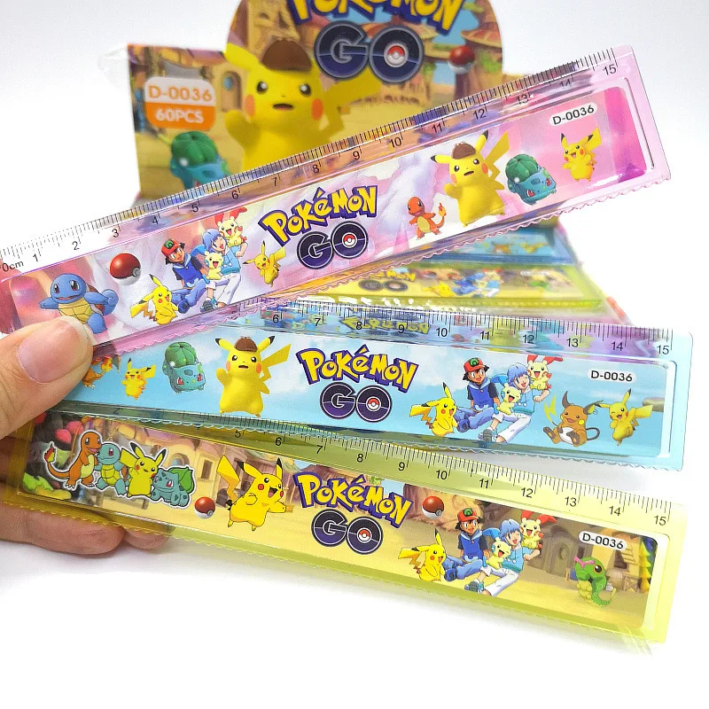 School Stationery Kuromi Ruler, Cute KT melody Straight Ruler, Kuromi plastic Straightedge for kids