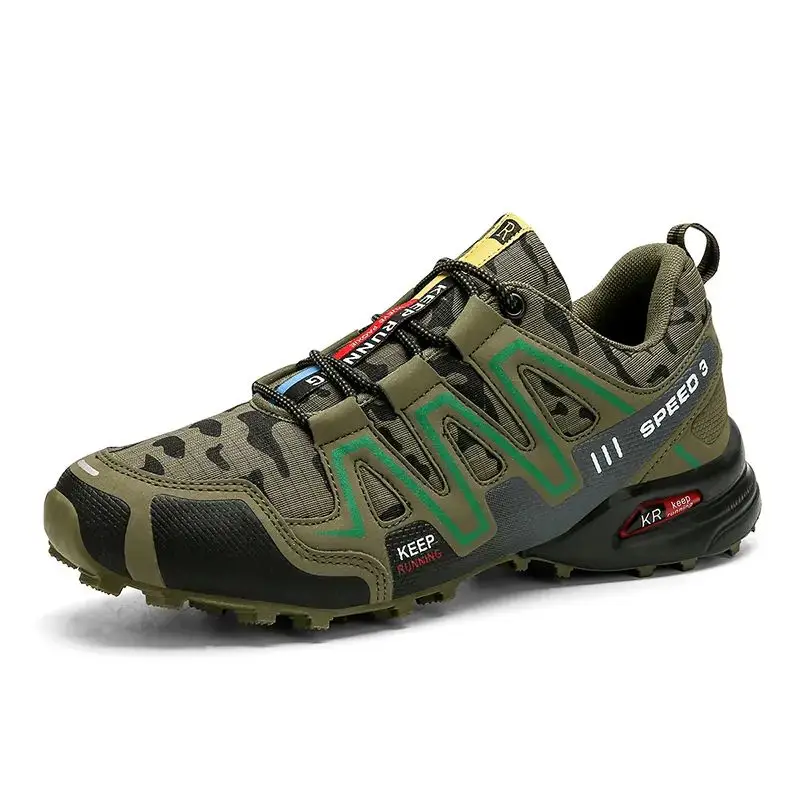 No-slip Classic Trekking Rock Climbing Sneakers Outdoor Waterproof Hiking Shoes For Men