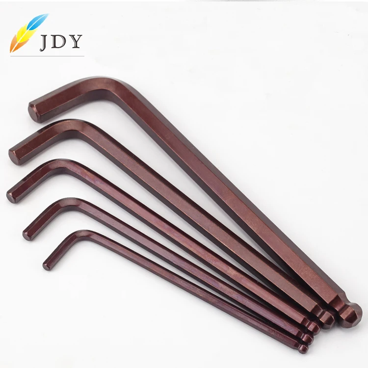 S2 Stainless steel hex key wrench L Allen spanner Set