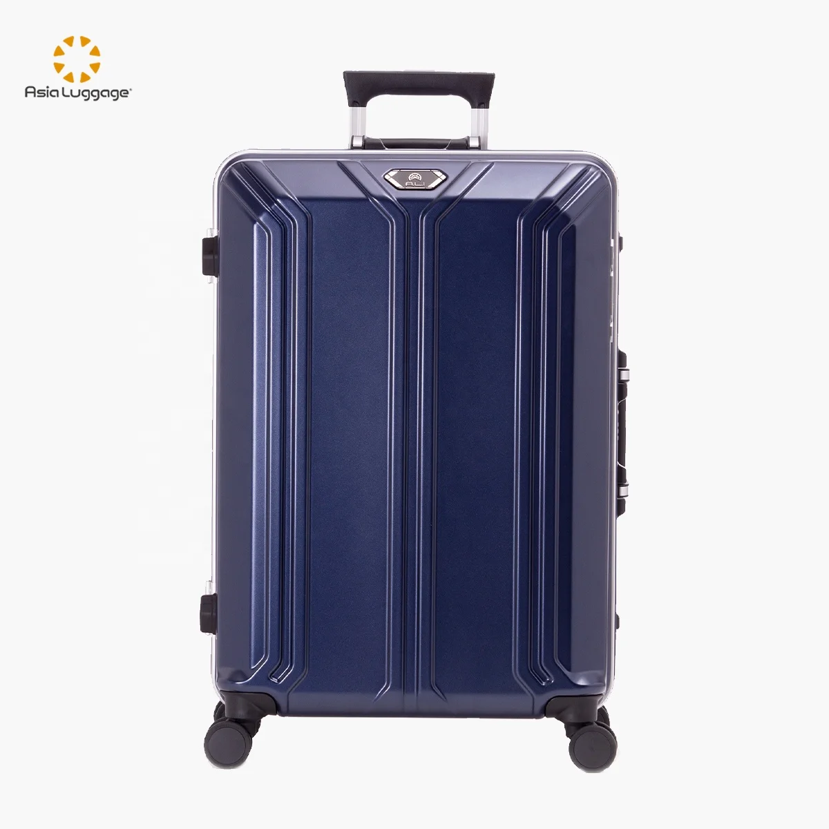 Wholesale Aluminum Alloy Frame Luggage Trolley Case Universal Wheel With Break System