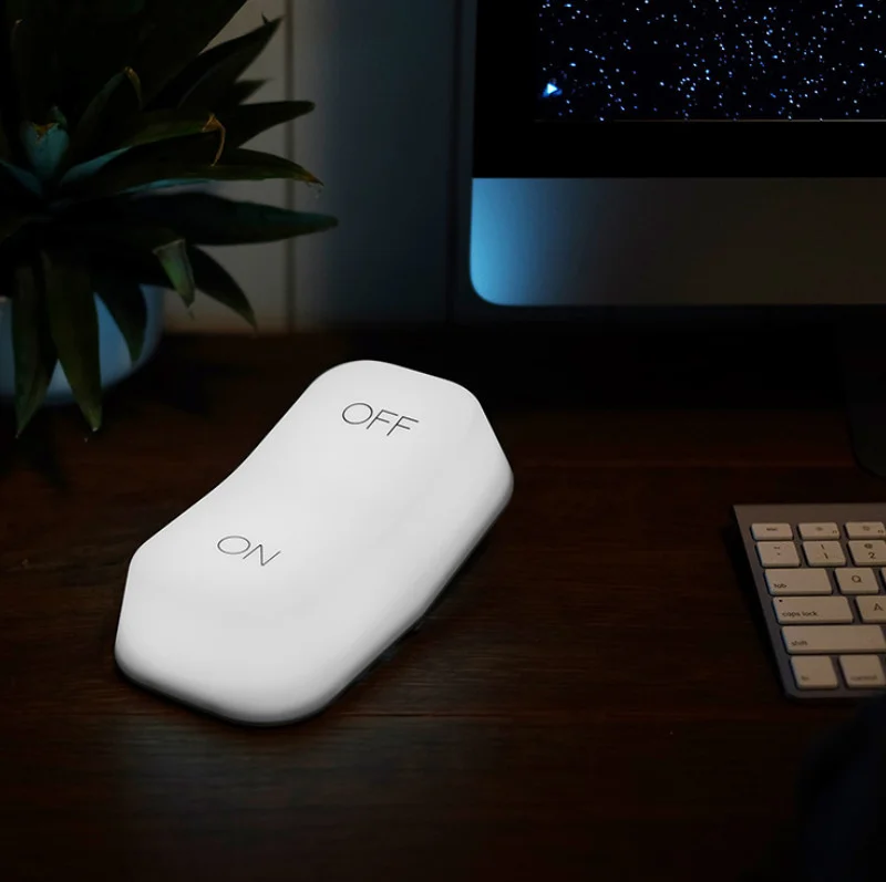 Switch night light USB charging simple gravity sensor ONOFF switch light LED night light