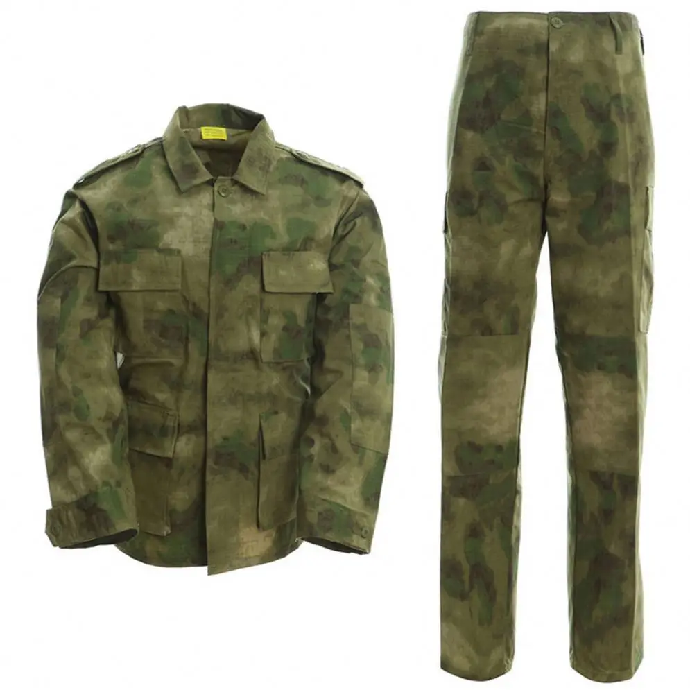 Multi Camouflage Jacket And Pants Combat Garments Clothing Security Guard ACU Tactical Uniforms for Outdoor Lovers