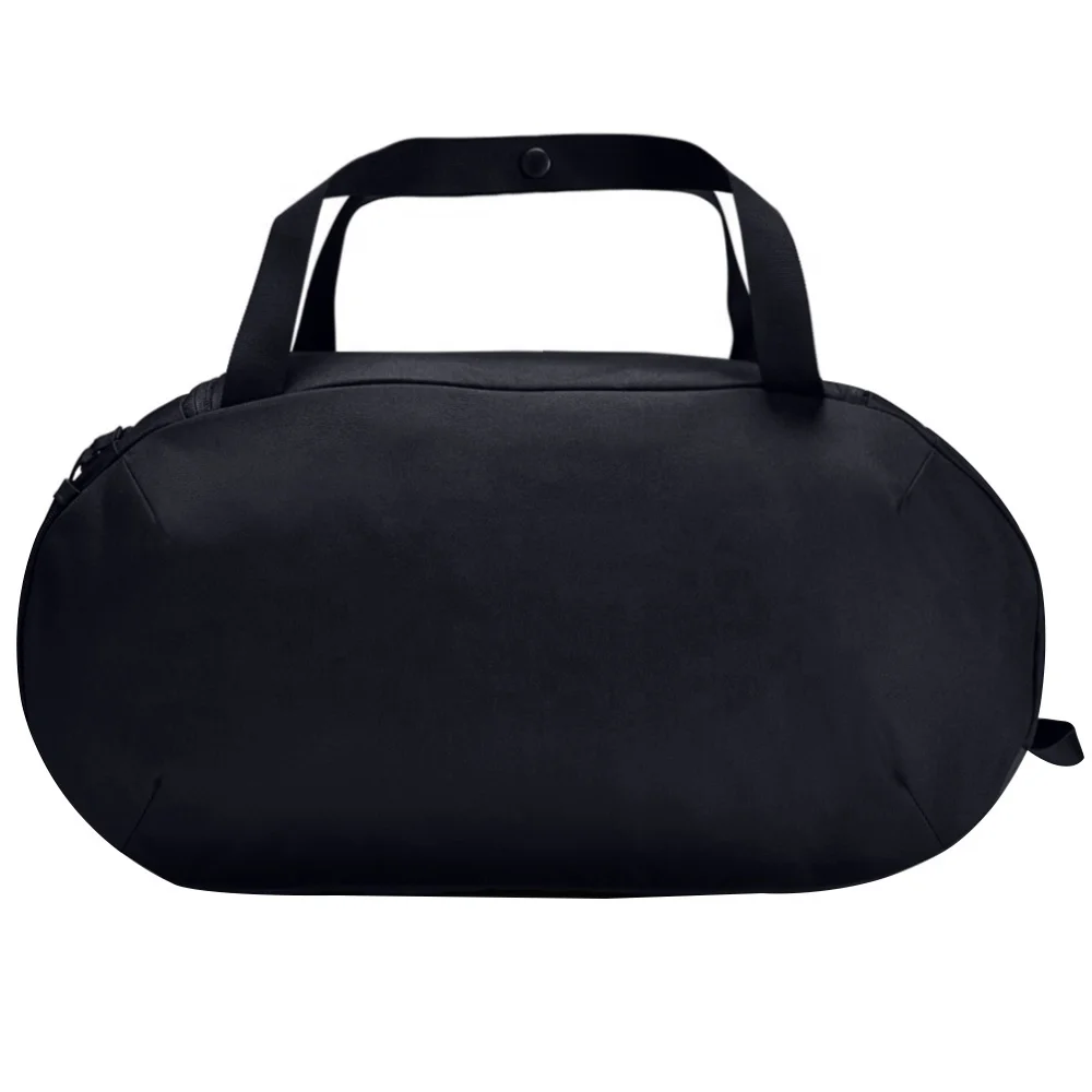 Custom Logo Polyester Black Waterproof Duffle Bag for Travel Outdoor Sports Lightweight Men Women Shoulder Luggage Duffel