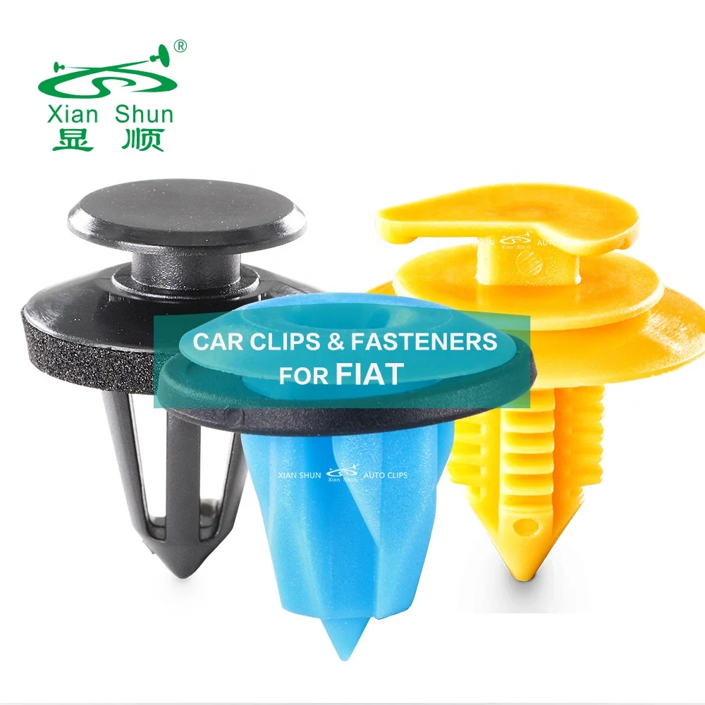 Car Clips For FIAT Models Fit Body Trim Clip Door Panel Trim Fasteners Auto Body Clip