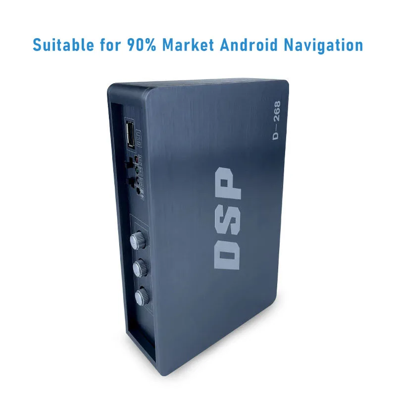 [March]Dsp 4-канальный 50 Вт * 4 силовой процессор подходит для Bt Phone App Dsp автомобильный усилитель