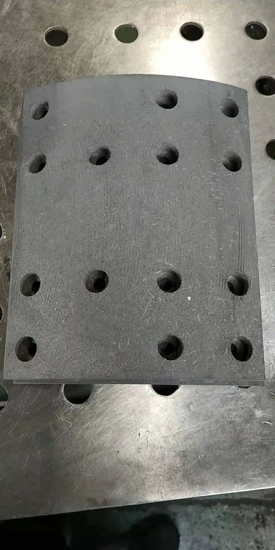 Friction truck accessories Heavy duty auto brake shoes lining/brake pads