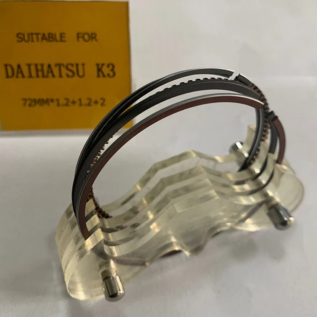 Hot selling 72mm piston rings for DAIHATSU K3  13011-97401-000