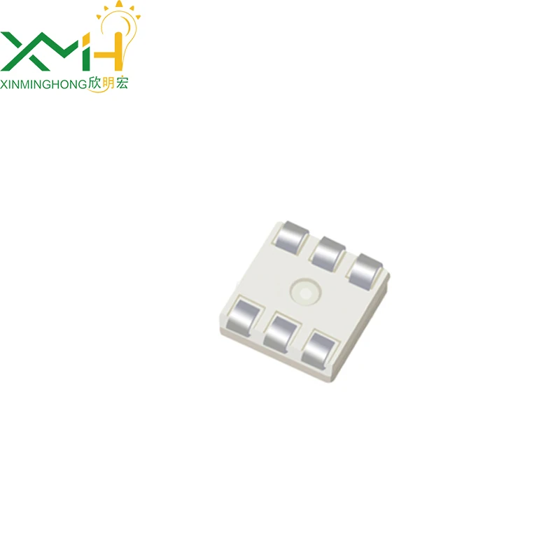 High quality three chip  5050 RGB SMD led PLCC-6  top led diode