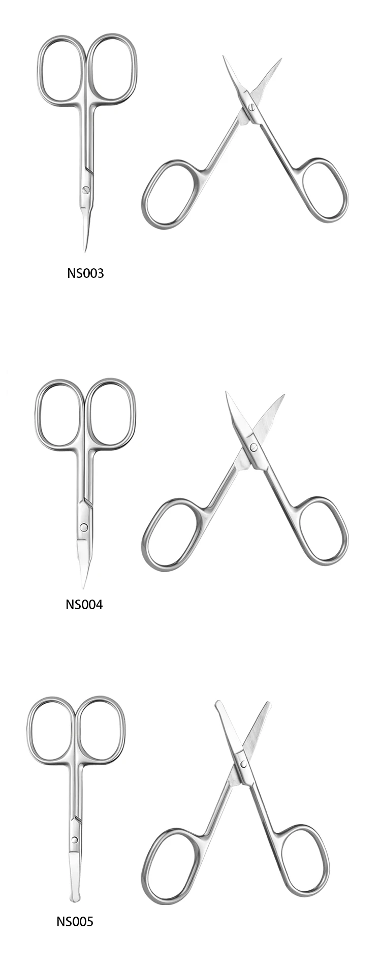 Wingether Amazon Hot Sell Wholesale Scissors Sharp Stainless Steel Cuticle Scissors Classical Cuticle Scissors