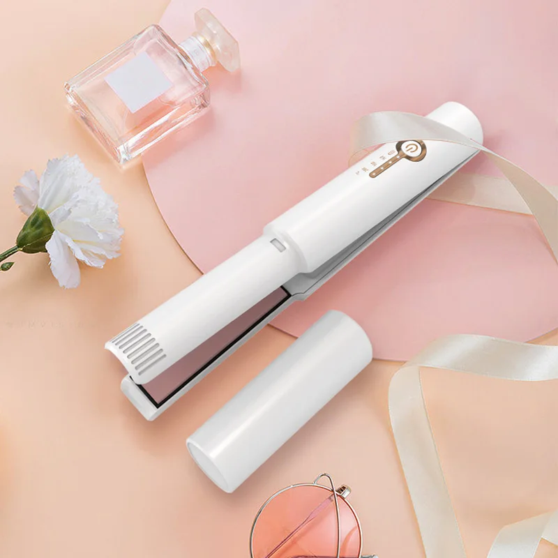 Factory Private Mode Adjustable Temperature 2 in 1 Hair Straightener and Curler with Lock Hot Safe Hair Iron