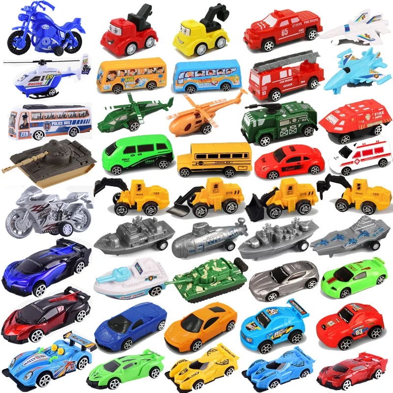 Friction Vehicle Toys Hot Sale mini Diecast Small Car 1:64 Classic Simulation Metal Vehicle Wheels Toys Racing Cars