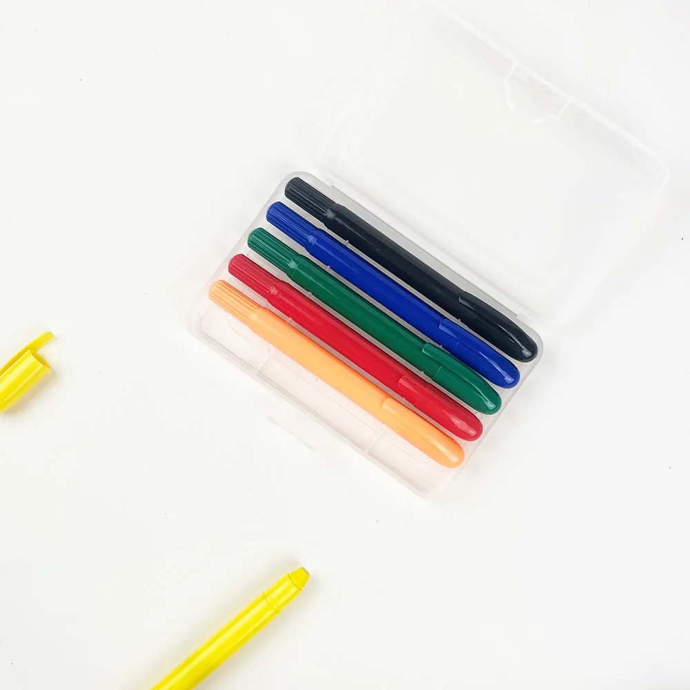 Stationery Factory Wholesale Crayons Non Toxic  6 Colors  Washable Twistable  Crayons