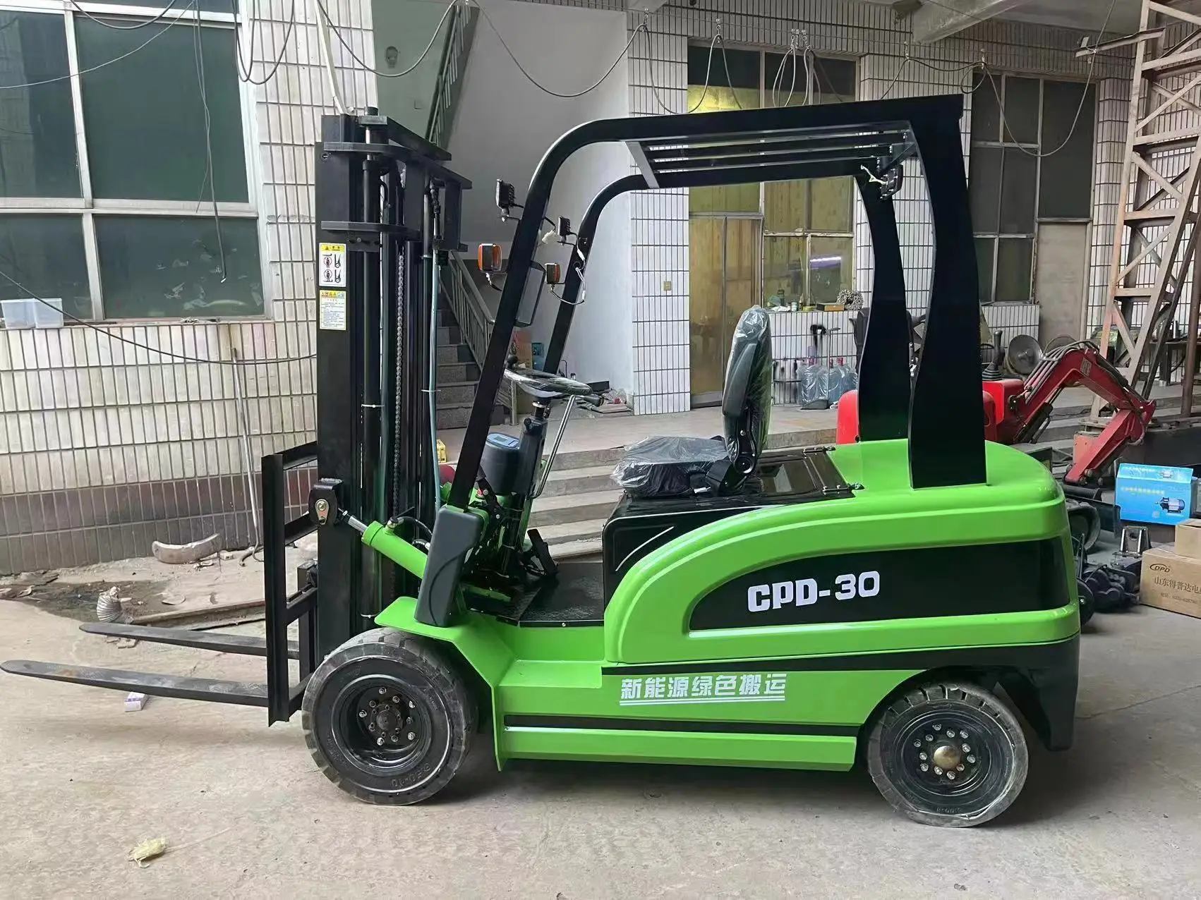 CE EPA Lead-acid Battery 1Ton  2Ton 3Ton Electric Forklift Truck