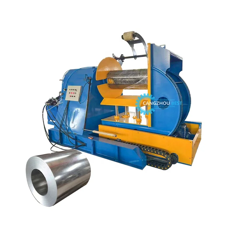 Factory Direct Sales High Standard 5T 7T 8T 10T Full Automatic Hydraulic Coil Tipper Machine