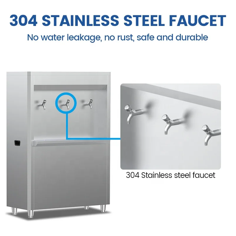 Freestanding Large Water Flow Water Cooler Compressor Cooling System Cold Water Dispenser Faucet Dispensador De Agua