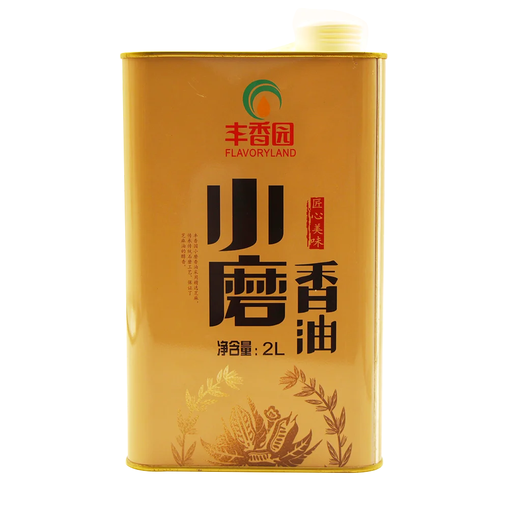 2L High Quality Sesame Oil for Seasoning Cooking Vegetables Salad Sesame Oil