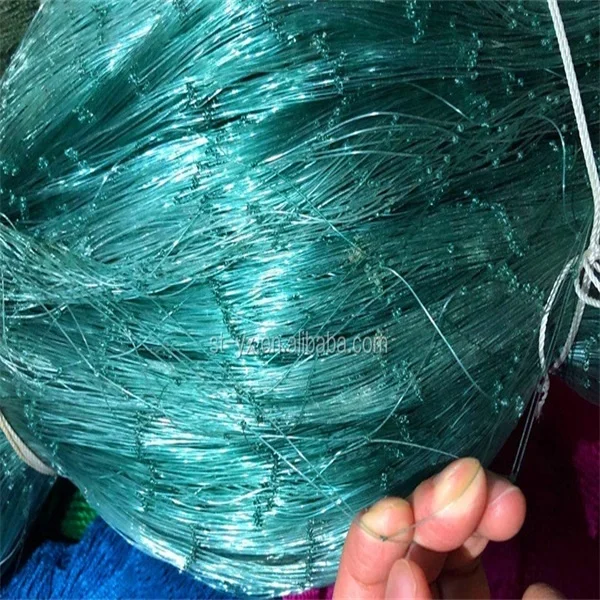 fishing net factory high quality nylon monofilament net deep sea nylon fish net SK/DK fish farming net