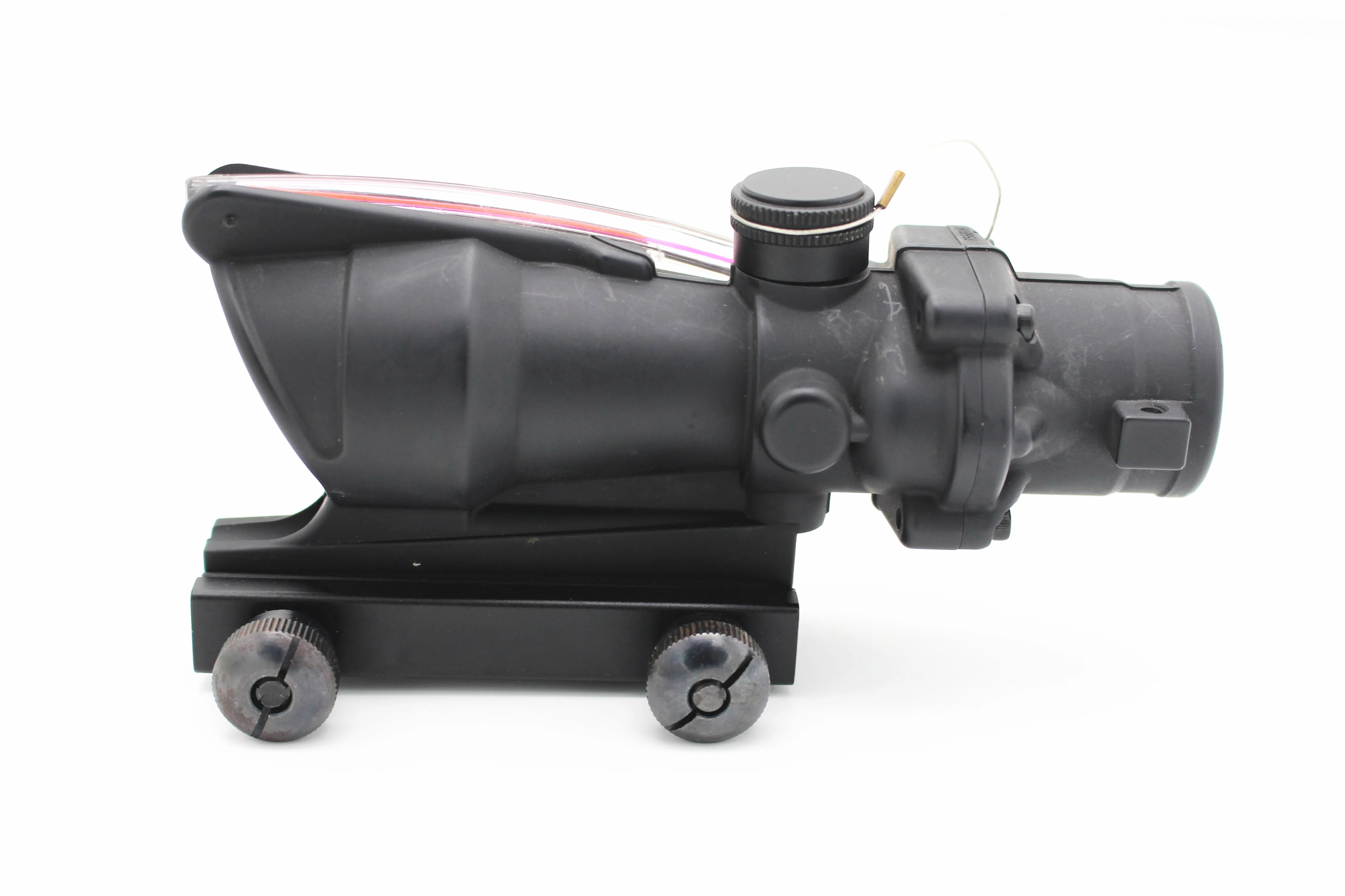 4x32 ACOG OEM охотничий компактный призматический прицел с красным волоконно-оптическим волокном