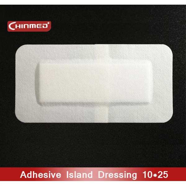Adhesive Absorbent Wound Dressing For High Exduates Wound 10*25 Nonwoven Wound Dressing