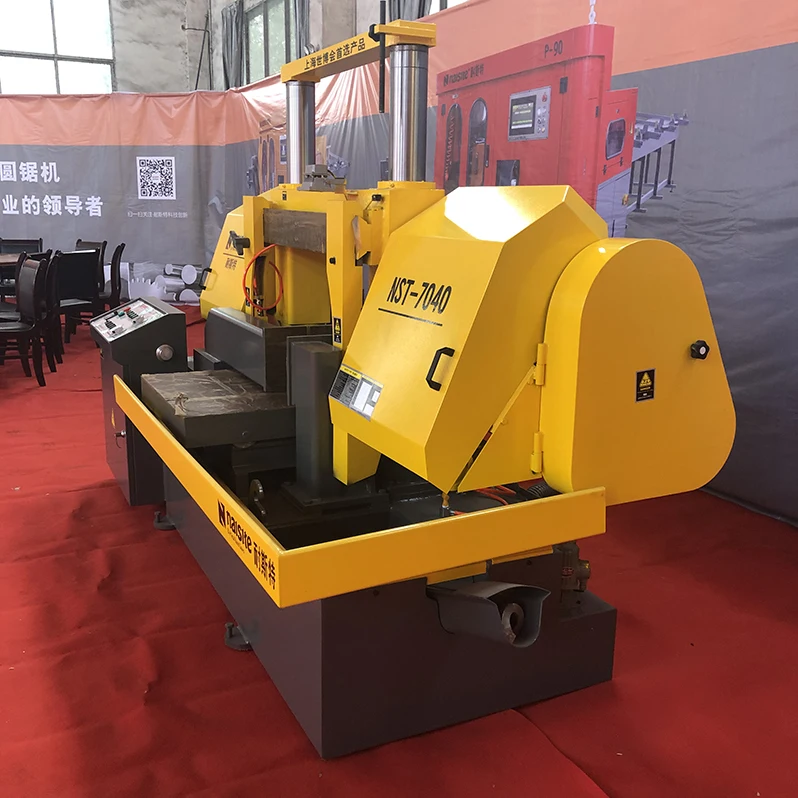 NST7040 вертикальный токарный станок с heavy duty quick штанцевый нож стали полуавтоматическая горизонтальная ленточно-пильный станок