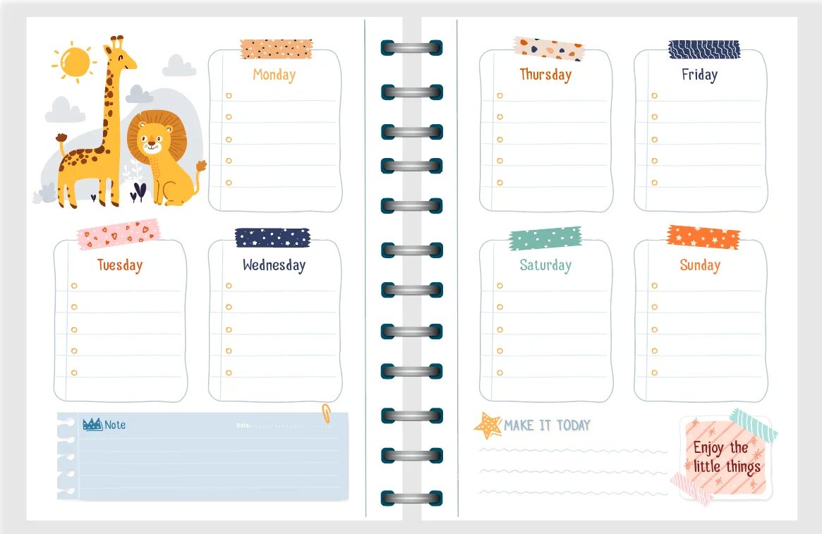 2021 Customised Beautiful Whiteboard To Do List Wedding Planner Notebook