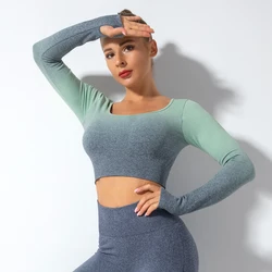 New ladies seamless breathable quick-drying fitness suit indoor yoga suit