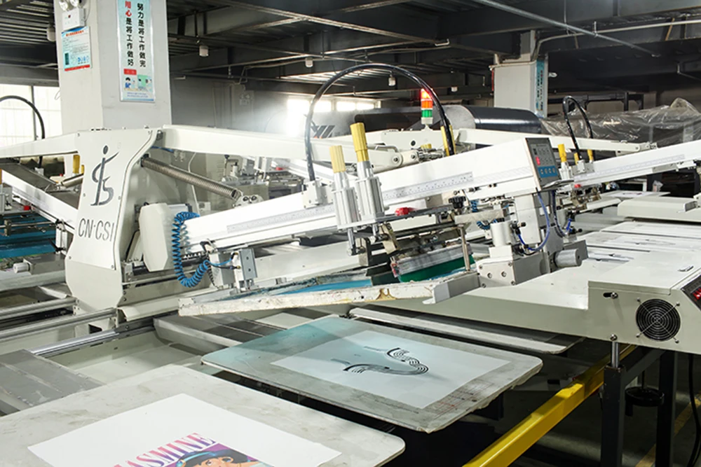 SPO Automatic Oval Type Screen Printing Machine and YZ Digital Printer