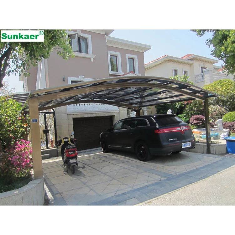 Manufacturer supply uv blocked OEM/ODM cantilever carports prices kits mobile garage carport tent for sale