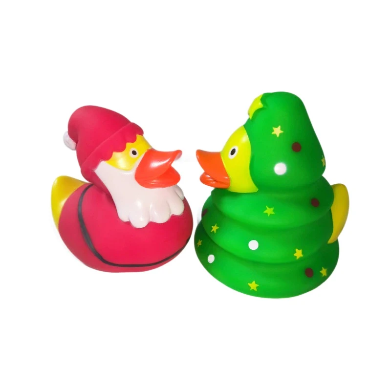 wholesale christmas gift clean Eco-friendly Bulk mini Rubber Duck for Gift Decoration
