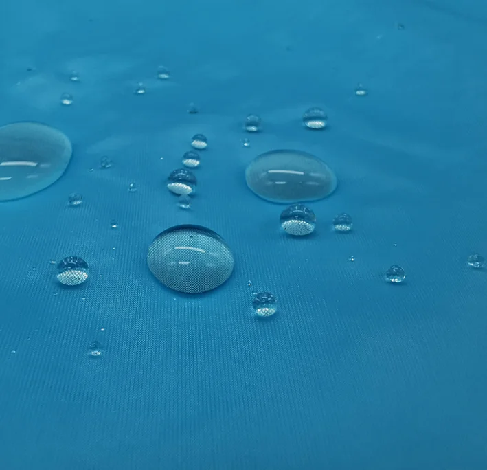 300T nylon 40D diamond check waterproof and breathable silicone coated hammock sleeping bag fabric