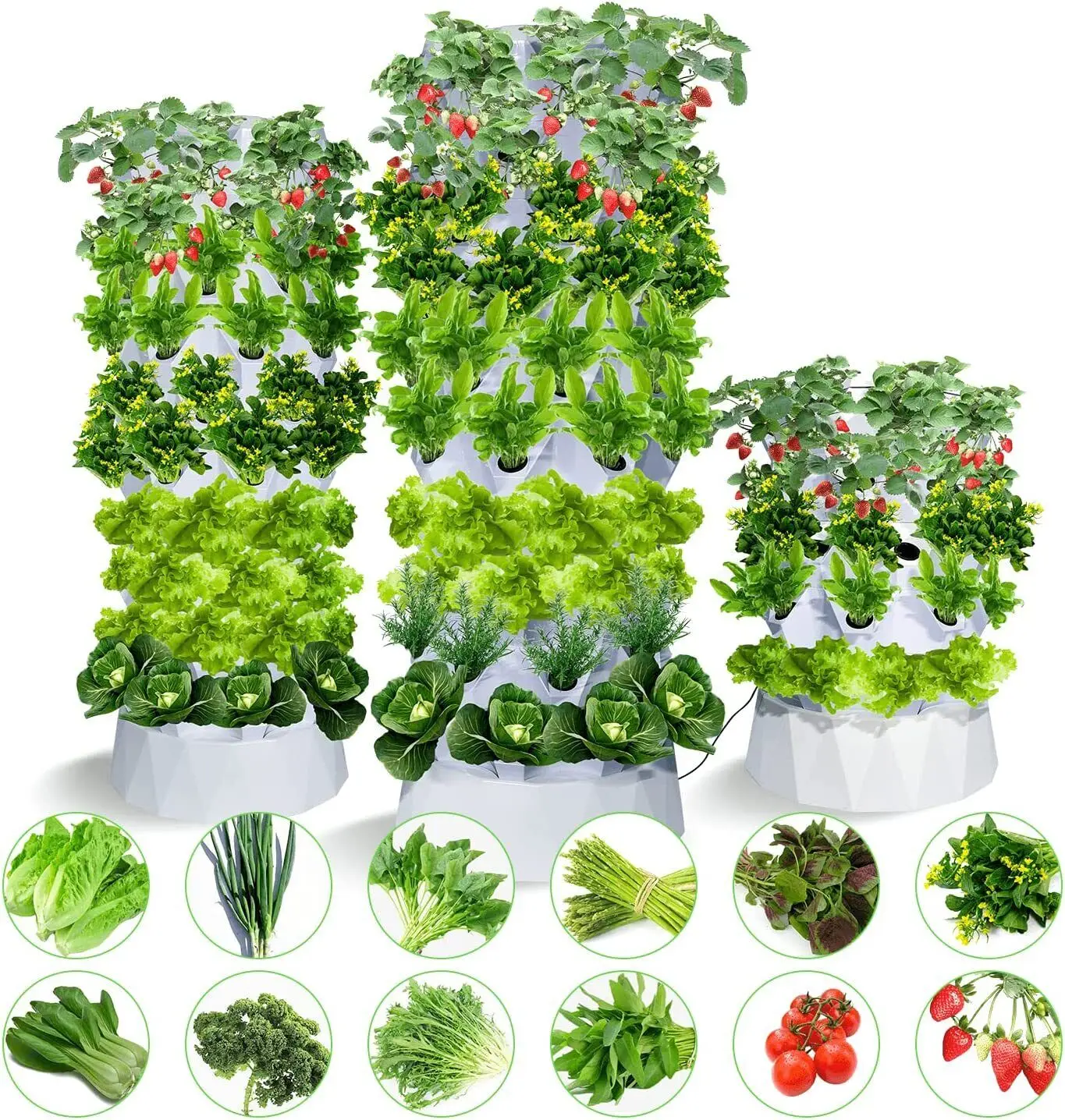 Vertical hydroponic growing systems tower garden indoor hidroponic system vertical farm hydroponics plant