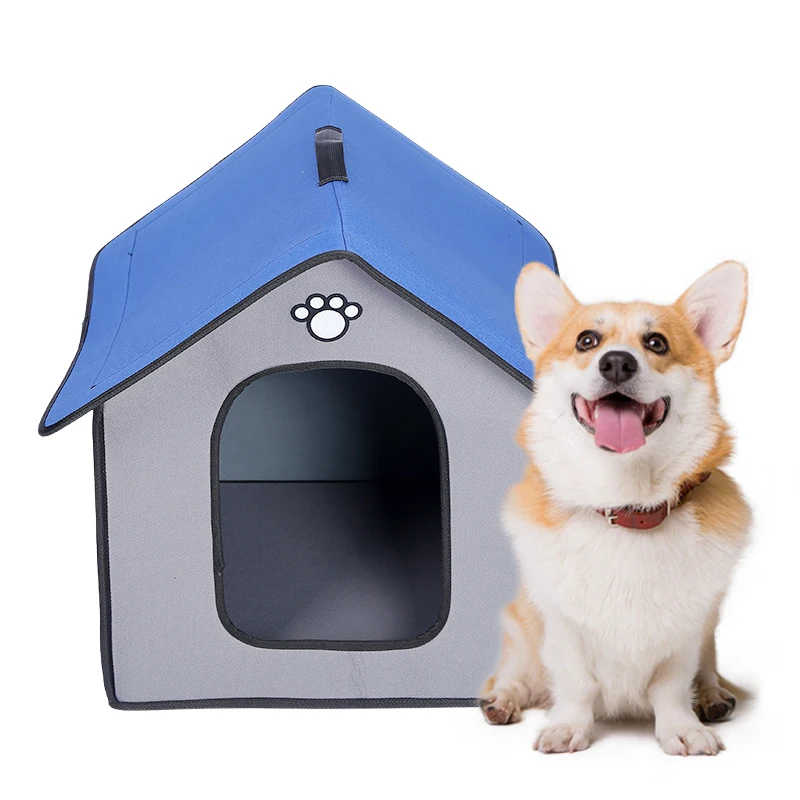 Foldable Washable Outdoor Dog Shelter Cozy Pet Cave Animal Rescue Winter Wild Animal Stray Cat House Outdoor Waterproof