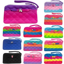 Cosmetic Beauty Pouch Bag Fashion Silicone Wallets Purse Waterproof Makeup Clutch Bag