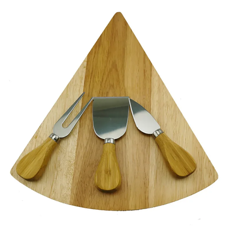 Cheese Triangle Cheese Board Cheese Drawer Bamboo Wooden Bread Cutting Board