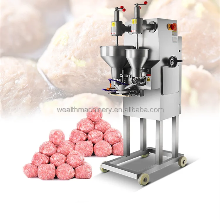 China Low Price Stainless Steel Professional Mesin Bakso Beef Meat Ball Small Stuffed Crab Meat Ball Meatball Maker Machines