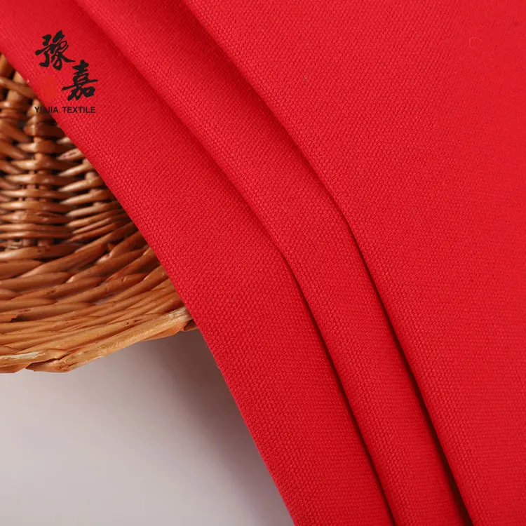 Cheap price 12oz woven 100% organic cotton canvas material fabric for bedding tent