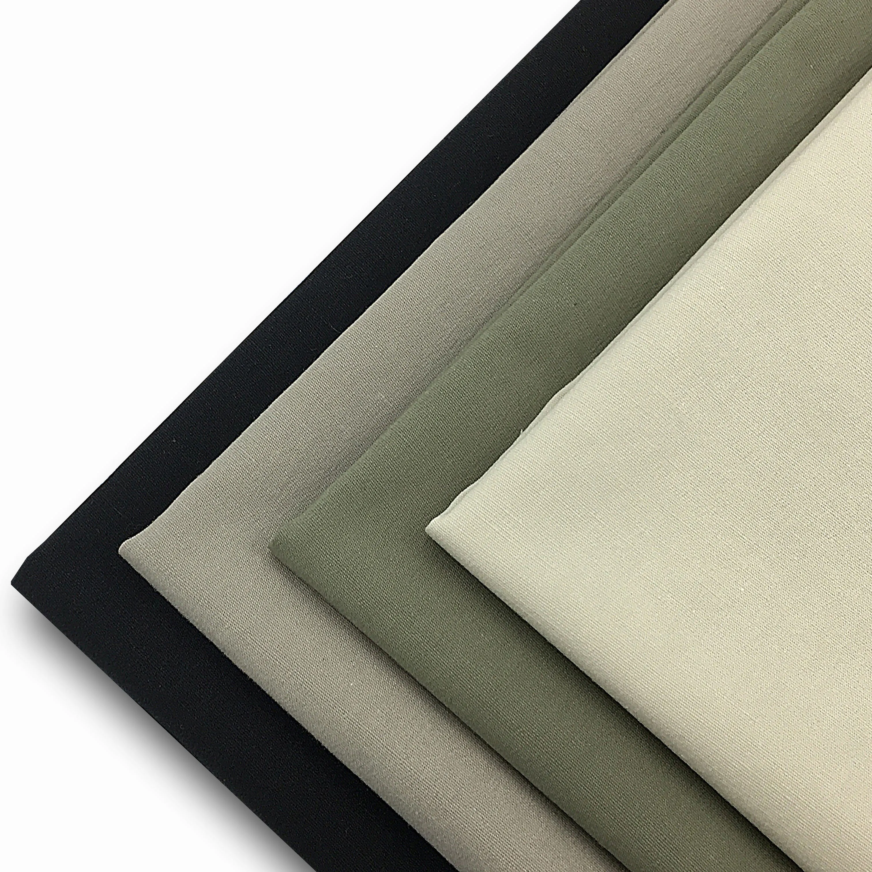 Wholesale Spot Vintage style plain washed cotton spandex stretch fabric for man pants