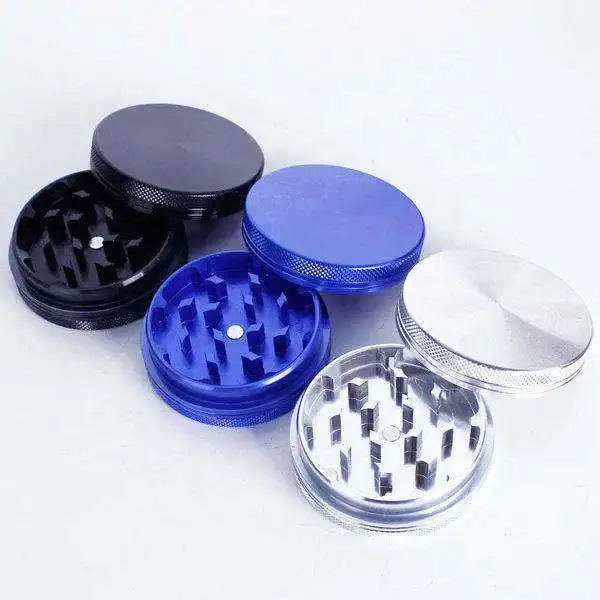 Wholesale Color Herb Grinder New Arrival High Quality Custom Logo Tobacco Herb Grinder Aluminium Herb Grinder