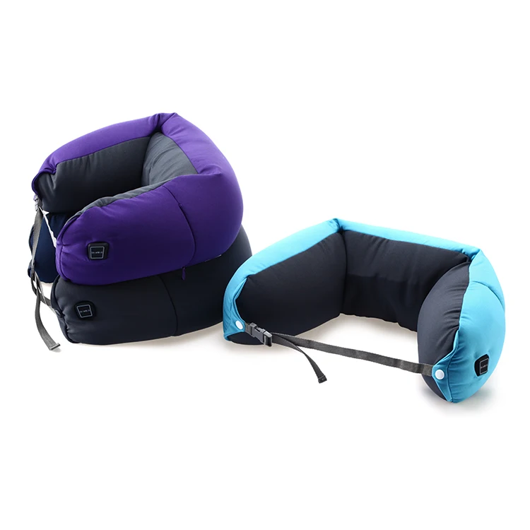 
Promotion U Shaped Neck Pillows Folding Personalized USB Heated Neck Travel Pillow 