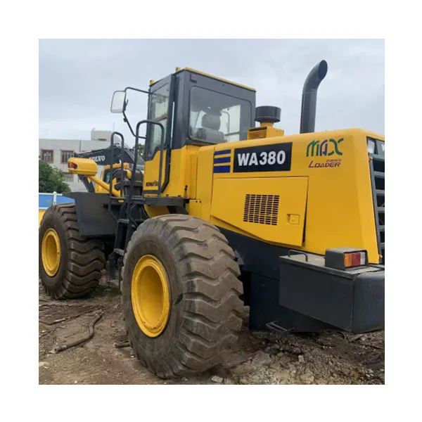 Used Japan komatsu WA380-6 wheel loader , Komatsu front end loader made in Japan