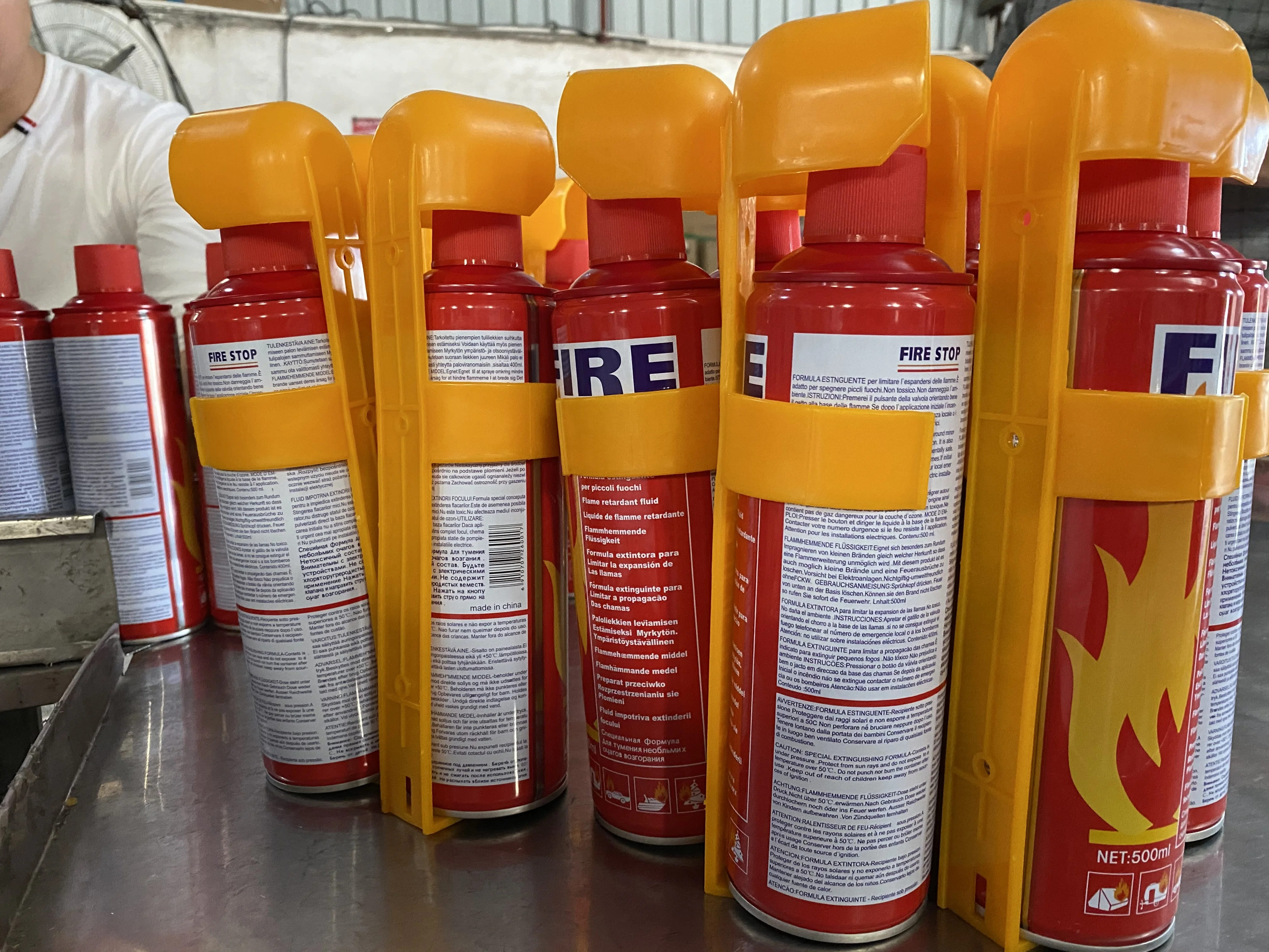  Стопа огня Огнетушитель стоп