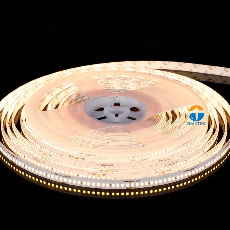 Outdoor Waterproof Ip67 Dc 12V Dc 24V 36V Smd2835  5 Meter / Roll White Green 3000K 4000K 60 Leds 240D Flexible Led Strip Lights