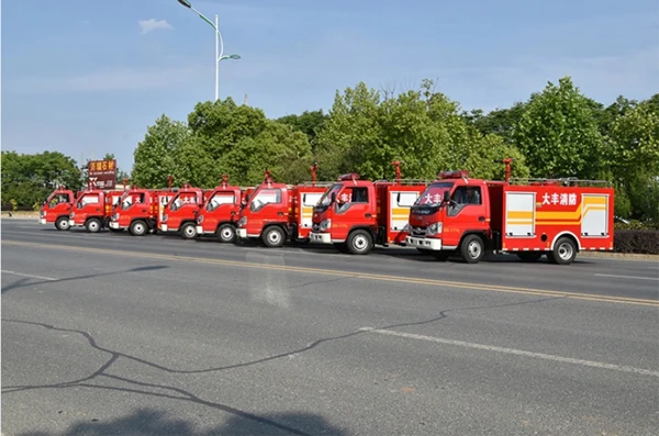 Forland 6 Wheels Diesel Engine Mini Fire Fighting Truck