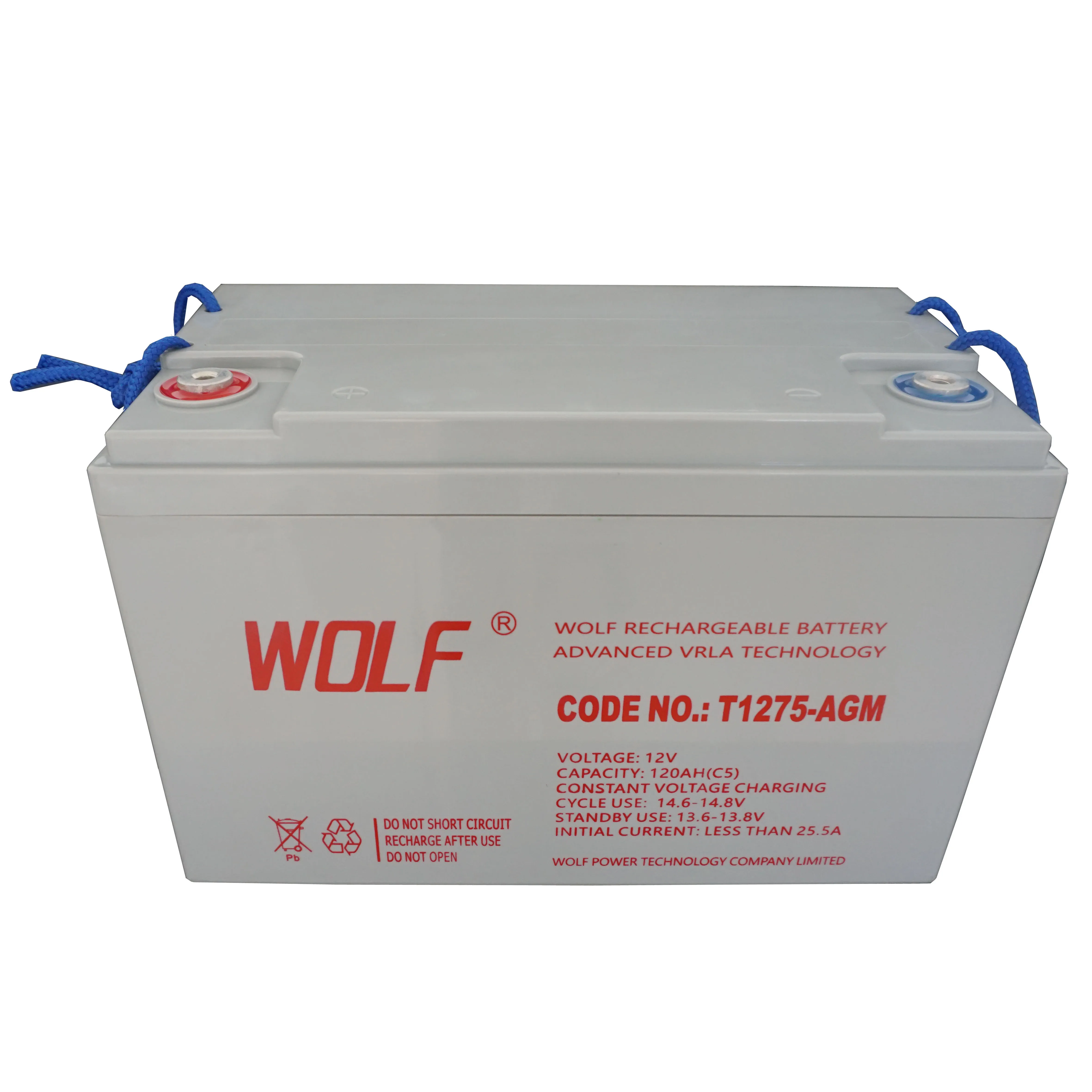 12V 150ah T1275 Deep Cycle Agm Battery for Golf Cart