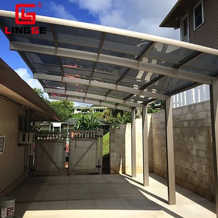 Rain Resistance Sun Shade Garage For Car Packing Aluminum Carports Garage