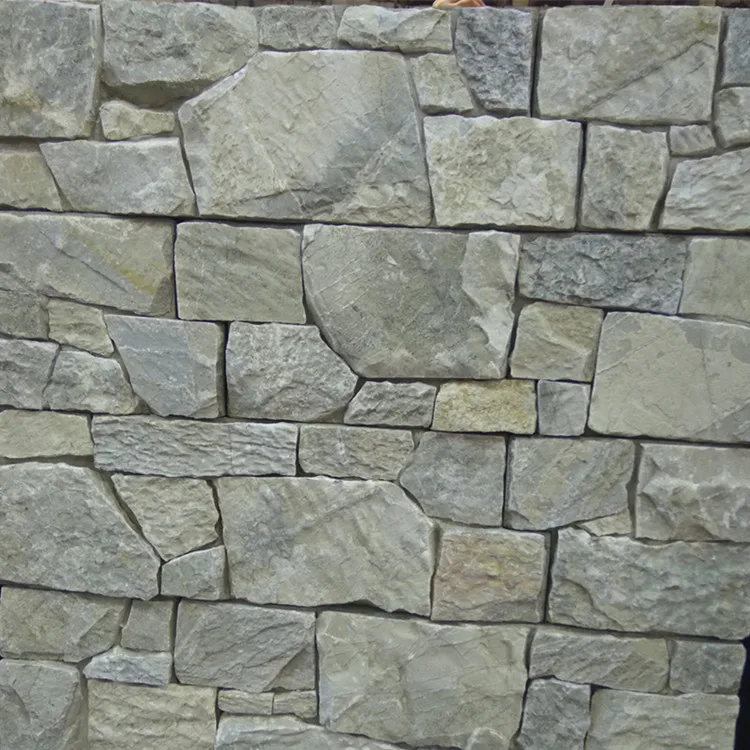 
Gray Limestone Walling veneer Stone Panel paver for interior and exterior decoration 